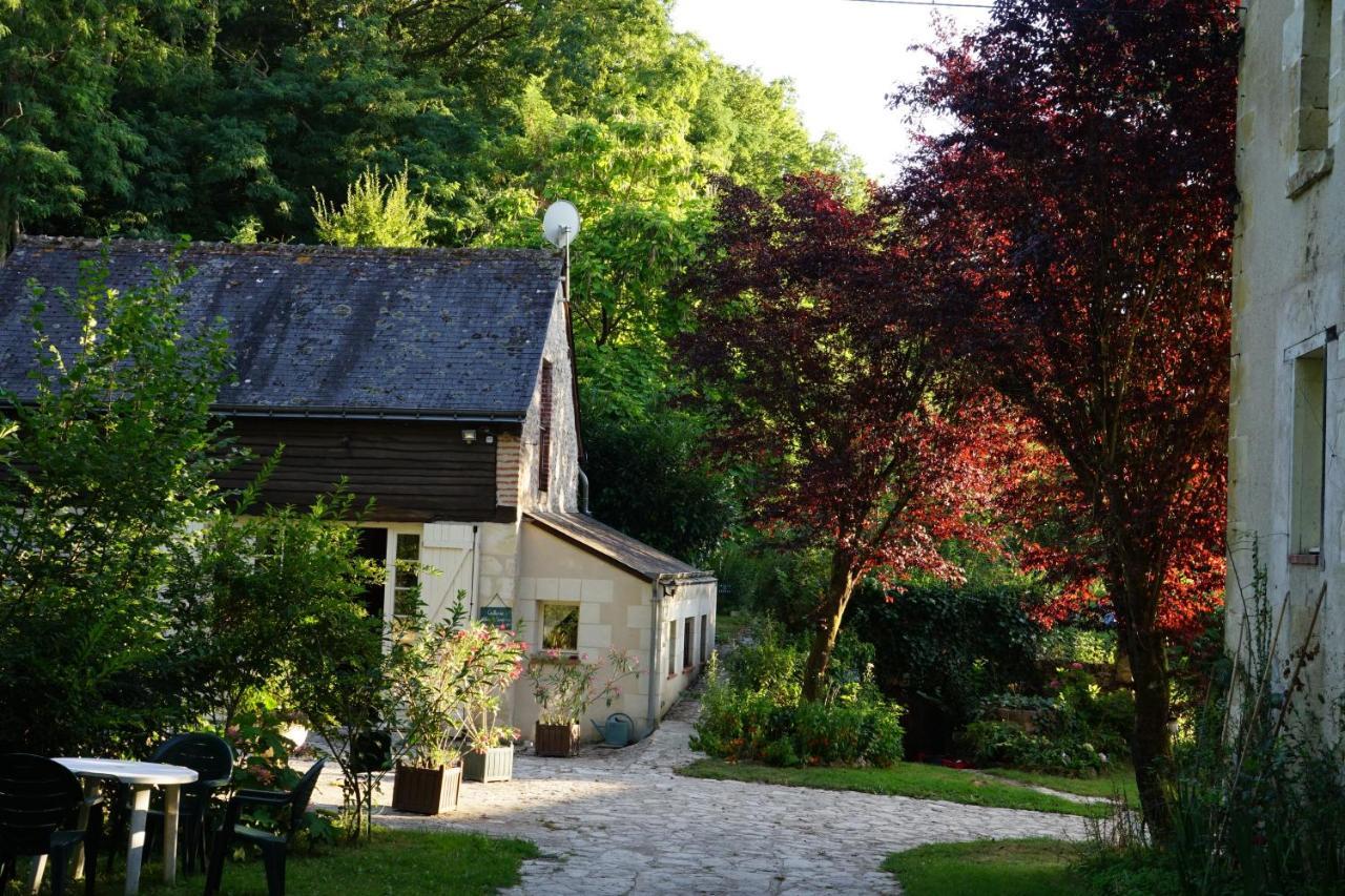 Le Moulin De La Planche Bed and Breakfast Cerelles Exteriör bild